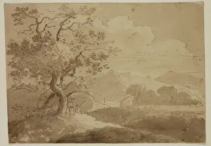 Atmosphere Prints: Landscape: Large Trees in Foreground