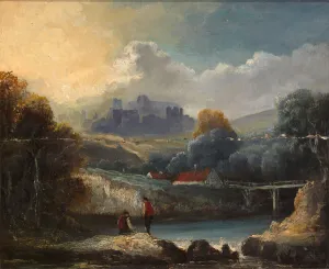 Landscape, late 18th century. Creator: Unknown