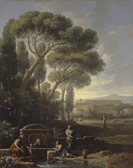 Stream Prints: Landscape in Latium, 1739. Creator: Jan Frans van Bloemen