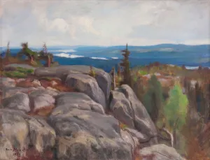 Landscape (Maisema Kolilta), 1929. Artist: Jarnefelt, Eero (1863-1937)