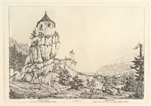 Tyrol Gallery: Landscape, Mariastein in Tyrol, early 19th century. Creator: Johann Christian Erhard