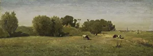 Landscape near Abcoude, 1860-1870. Creator: Paul Joseph Constantin Gabriel