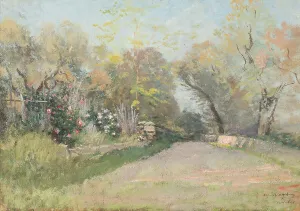 Landscape near Antibes. Study. Creator: Alfred Wahlberg