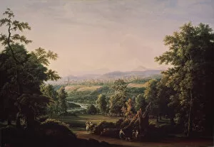 State Russian Museum Gallery: Landscape near Bern, 1817. Artist: Matveyev, Fyodor Mikhailovich (1758-1826)