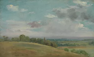 Landscape near Dedham, between 1849 and 1855. Creator: Lionel Constable