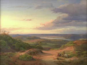 Gipsy Prints: A Landscape near Himmelbjerget, Jutland