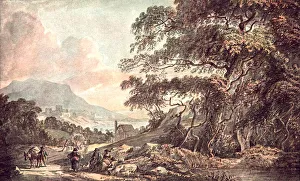 Landscape near a Lake, 1785, (c1900). Creator: Unknown
