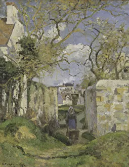 Camille 1830 1903 Prints: Landscape near Pontoise, 1874