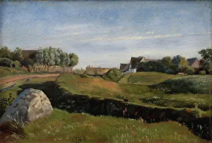 Millboard Prints: Landscape near Vejby seen from the North