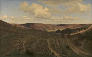 Janus La Cour Prints: Landscape at Nejsum, Vendsyssel, 1899. Creator: Janus Andreas Bartholin la Cour