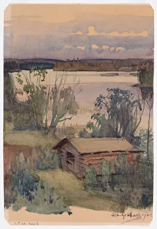 Landscape from Nurmes, 1902. Creator: Albert Gebhard