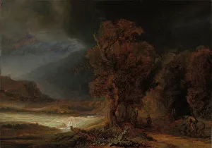 Muzeum Narodowe Prints: Landscape with the Parable of the Good Samaritan