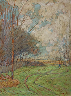 Edge Prints: Landscape: Path to the Fields, date unknown, c1875-1935. Creator: William Forsyth