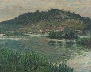 Banks Prints: Landscape at Port-Villez, 1883. Creator: Monet, Claude (1840-1926)