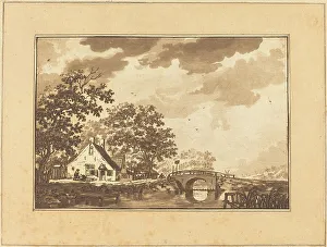 Cats Jacob Prints: Landscape, published 1782. Creator: Regina Schönecker
