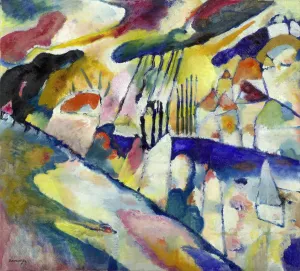 New York Prints: Landscape with Rain, 1913