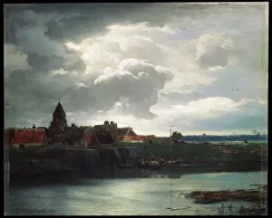 Achenbach Gallery: Landscape with a river, 1866. Artist: Andreas Achenbach