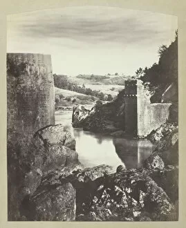 Landscape with Ruin, c. 1870. Creator: Félix Thiollier
