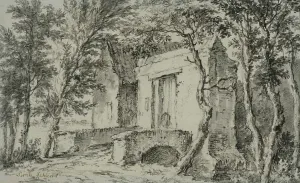 Dalens Dirck Prints: Landscape with ruin. Creator: Dirck Dalens II