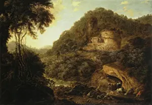 Farm Animal Prints: Landscape with Ruins, 1679. Creator: Gillis Neyts
