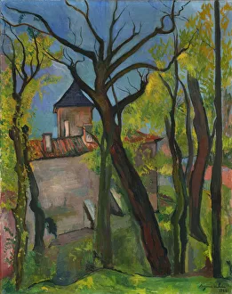 Suzanne 1865 1938 Prints: Landscape at Saint-Bernard, 1932