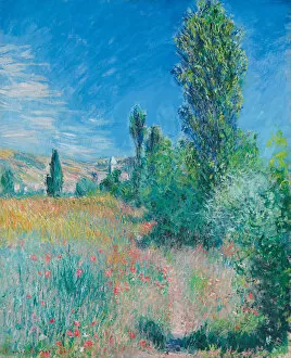 1881 Gallery: Landscape on Saint-Martin Island, 1881. Creator: Monet, Claude (1840-1926)