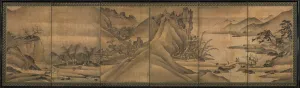 Landscape of the Four Seasons, early 1500s. Creator: Yi Sumun (Korean, b. c. 1404)