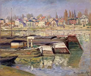 Water Surface Prints: Landscape. Seine at Asnieres, 1873. Creator: Claude Monet