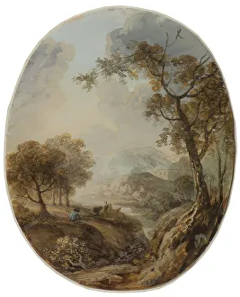 Martin Elias Prints: Landscape with shepherd. Creator: Elias Martin