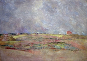 Neo Impressionist Prints: Landscape from Skagen, Denmark, 1925. Creator: Ludvig Karsten