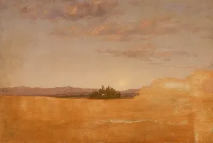 Landscape Sketch, about 1845-1847. Creator: Thomas Cole