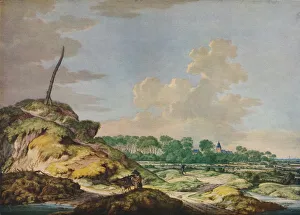 Landscape with Sportsman, and Distant View of Middleburg, c17th century Landscape with Sportsman, and Distant View of Middleburg, c17th century