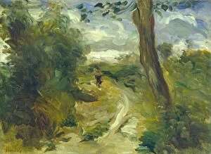 Landscape between Storms, 1874 / 1875. Creator: Pierre-Auguste Renoir