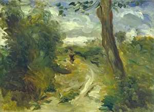 Pierre Auguste Prints: Landscape between Storms, 1874 / 1875. Creator: Pierre-Auguste Renoir