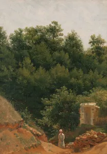 Landscape study, 1840s. Creator: Peter Christian Thamsen Skovgaard