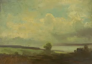 Adolf Prints: Landscape study, 1850-1870. Creator: Adolf Heinrich Lier
