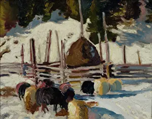 Grazing Prints: Landscape Study, 1905. Creator: Kazimierz Sichulski
