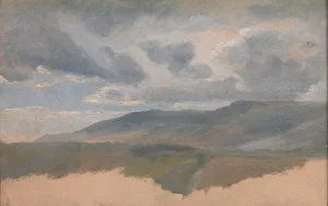 Landscape Study with Clouds, ca. 1829-31. Creator: Emile Charles Joseph Loubon Landscape Study with Clouds, ca. 1829-31. Creator: Emile Charles Joseph Loubon