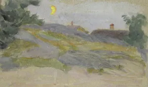 Heavens Prints: Landscape Study. Creator: Maria Wiik