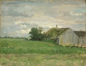 Erik Werenskiold Prints: Landscape Study, probably 1879. Creator: Erik Werenskiold