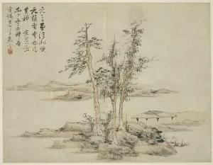 Album Leaf Prints: Landscape in the Style of Ancient Masters: after Ni Zan (1301-1374)