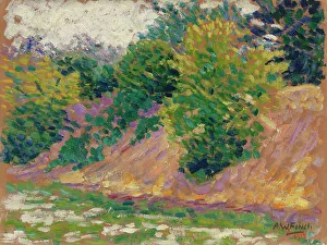 Bushes Prints: Landscape (Suursaari Island?), 1912. Creator: Alfred William Finch
