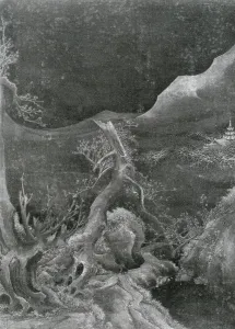 Hanging Scroll Prints: Landscape in the Tang Manner. Creator: Unknown