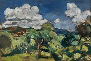 Landscape with Trees, c1936. Creator: Wojciech Weiss