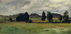 Landscape from Tuulos, 1877. Creator: Hjalmar Munsterhjelm
