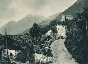 Landscape with Tyrol Castle, Merano, South Tyrol, Italy, 1927. Artist: Eugen Poppel