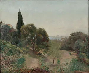 Landscape (Villa Chauve), 1884. Creator: Emile Bastien-Lepage