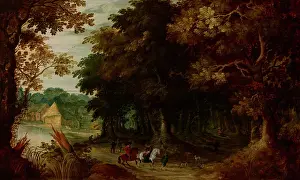 Jasper Prints: Landscape-Walk through a Forest