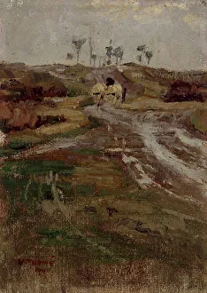 Thome Verner Prints: Landscapes, 1900. Creator: Verner Thome
