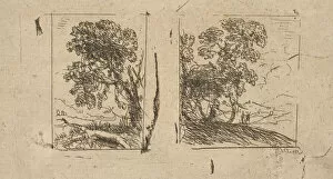Lorrain Collection: The Two Landscapes, ca. 1630. Creator: Claude Lorrain